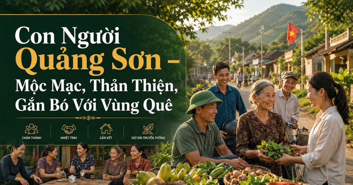 Con Người Quảng Sơn – Mộc Mạc, Thân Thiện, Gắn Bó Với Vùng Quê